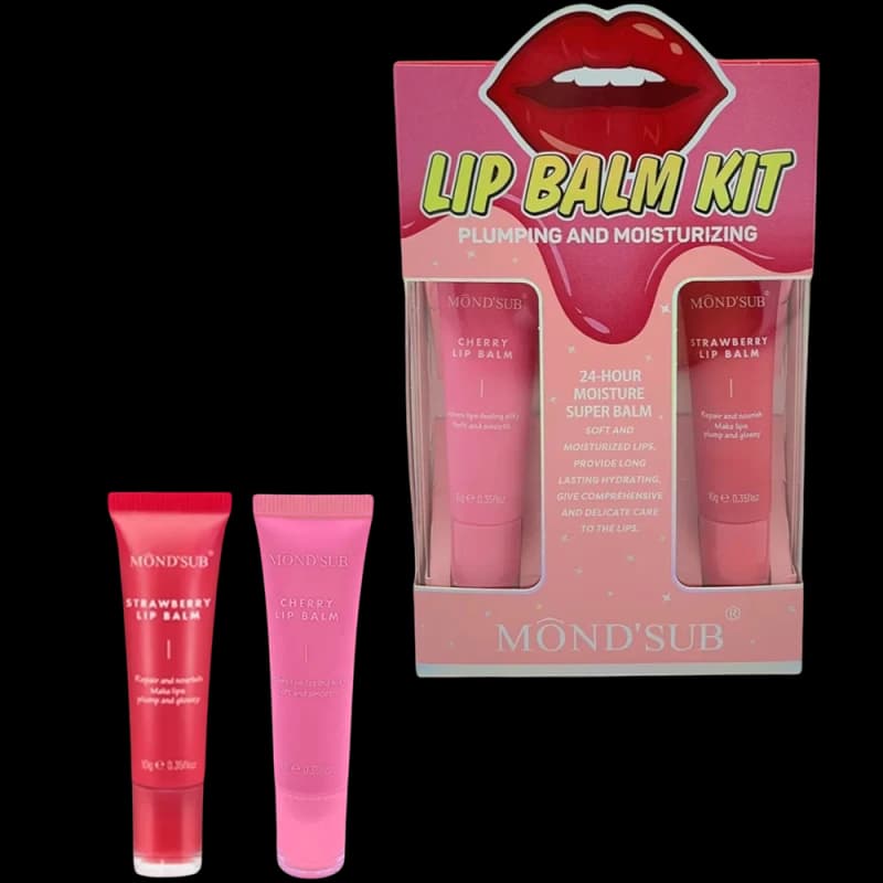 Mond'Sub Набор эссенсии для губ Plumping and Moisturizing Lip Essence Set 2 шт