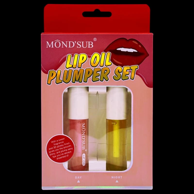 Mond'Sub Набор масел для губ Day&Night Lip Oil Plumper Set 2 шт