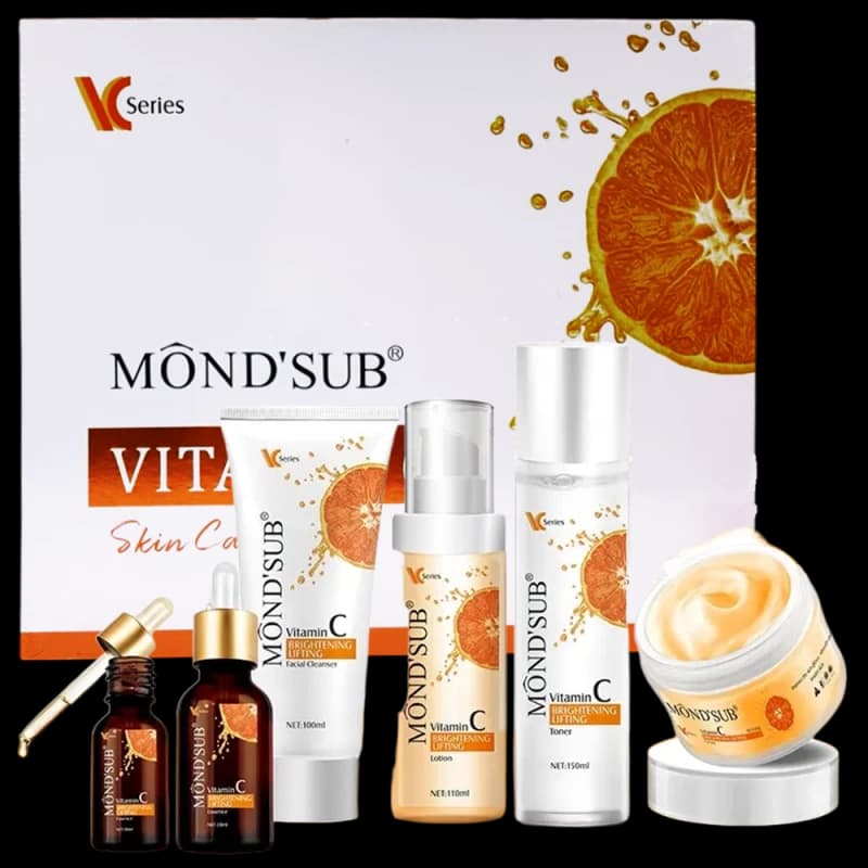 Mond'Sub Набор средств по уходу за кожей с вит.C skin care set 6 шт