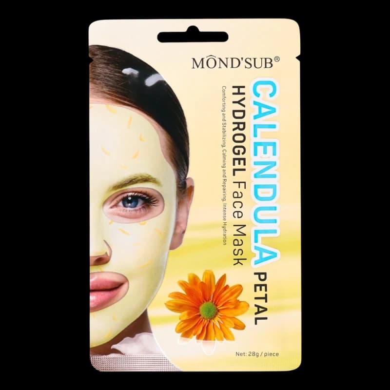 Mond'Sub Гидрогелевая маска для лица с календулой Calendula Petal Hydrogel Face Mask 28 г