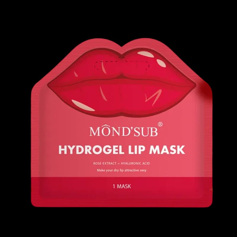 Mond'Sub Гидрогелевая маска для губ с розой Rose Hydrogel Lip Mask 1 шт
