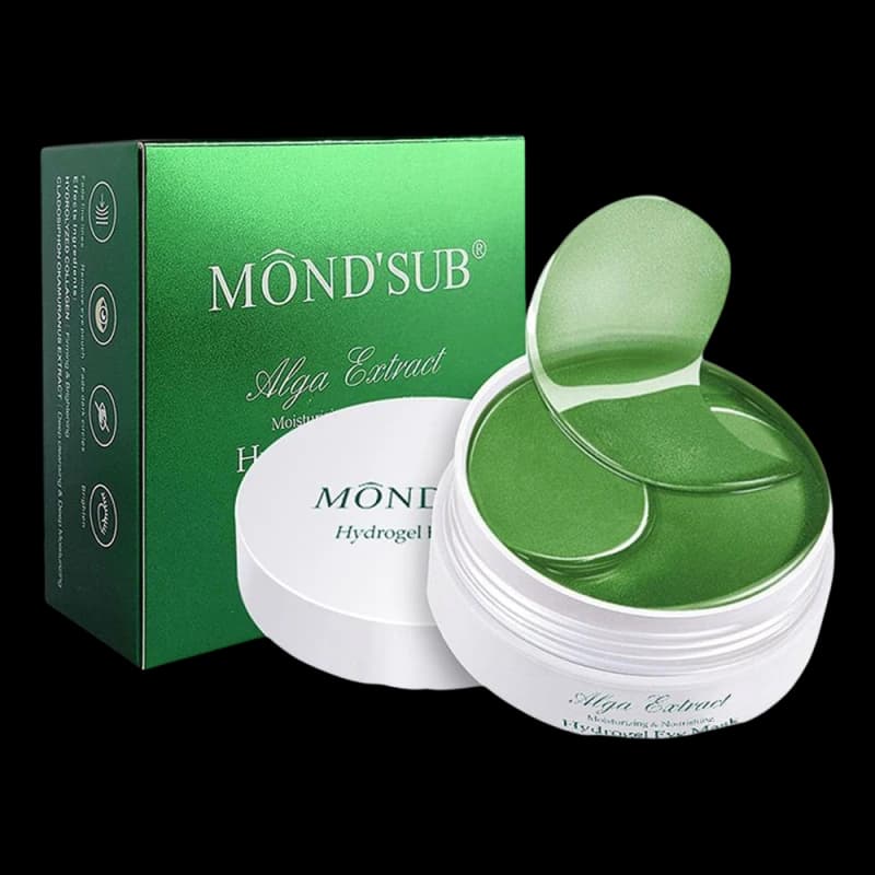 Mond'Sub Патчи для глаз c экстрактом водорослей Hydro Gel Eye Mask(GREEN) 60 шт