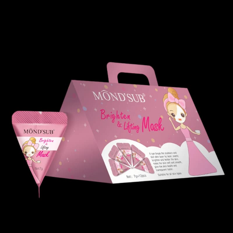 Mond'Sub Маска для лица с лифтинг-эффектом Brighten & Lifting Mask 7 г*12 шт