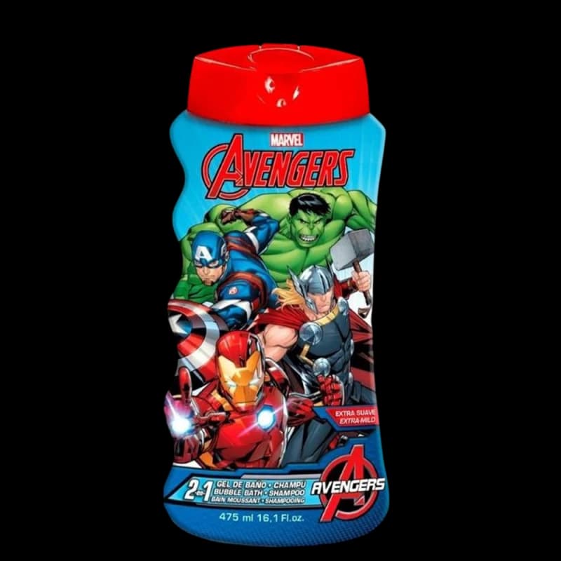 LORENAY Avengers Пена для ванны и шампунь Bubble Bath & Shampoo 475 мл
