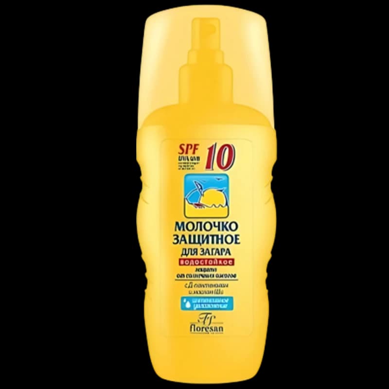 F9-103(ф) Молочко для загара SPF 10, 170 мл