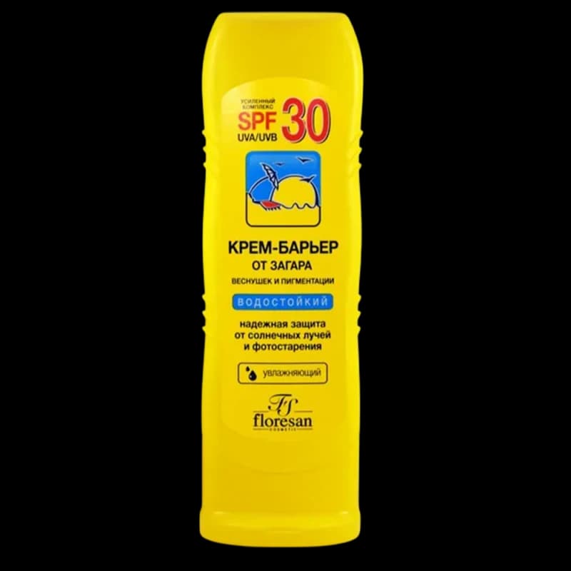 F9-114 Крем-барьер от загара, веснушек и пигментации SPF 30 125 мл