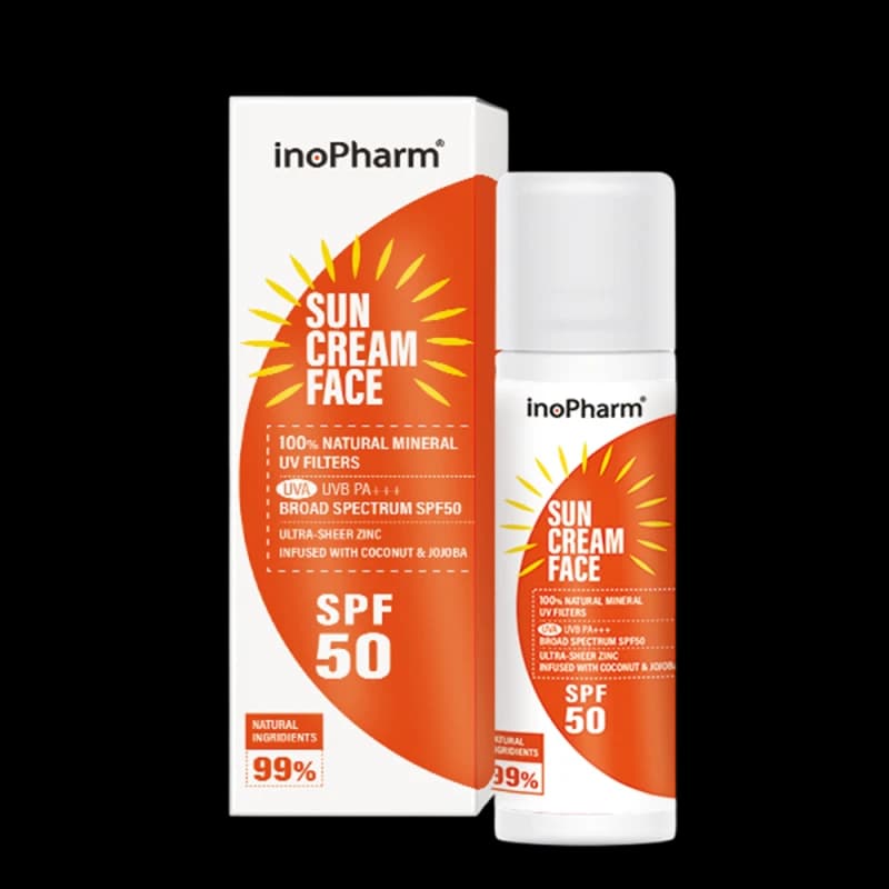 InoPharm Солнцезащитный крем для детей SPF50, 100г