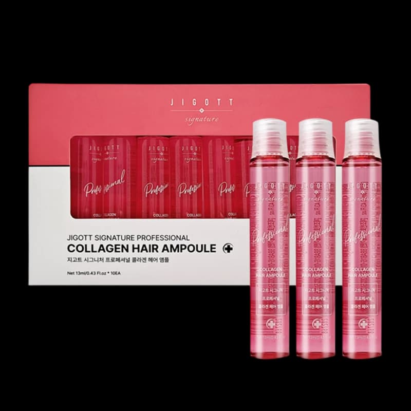Jigott Филлер для волос c коллагеном Collagen Hair Ampoule N10x13мл