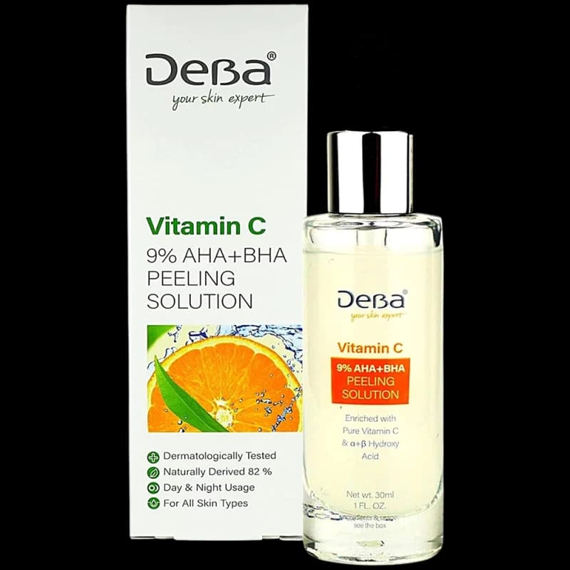 DeBa Пилинг для лица с витамином С и 9% AHA/BHA 30 мл