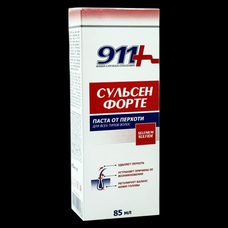 911 Sulsena Forte Против перхоти паста 2% 85ml