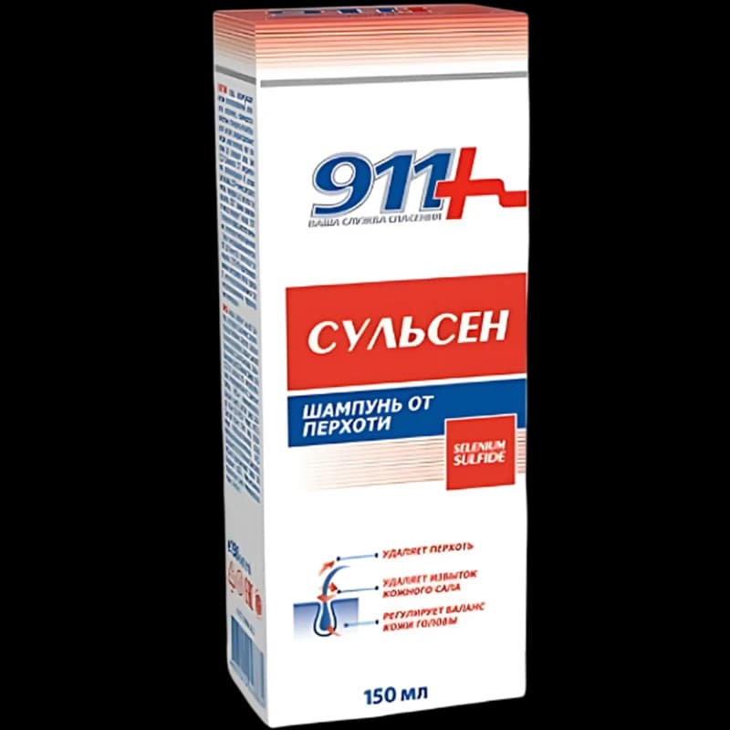 911 Sulsena Forte Против перхоти паста 2% 150 ml