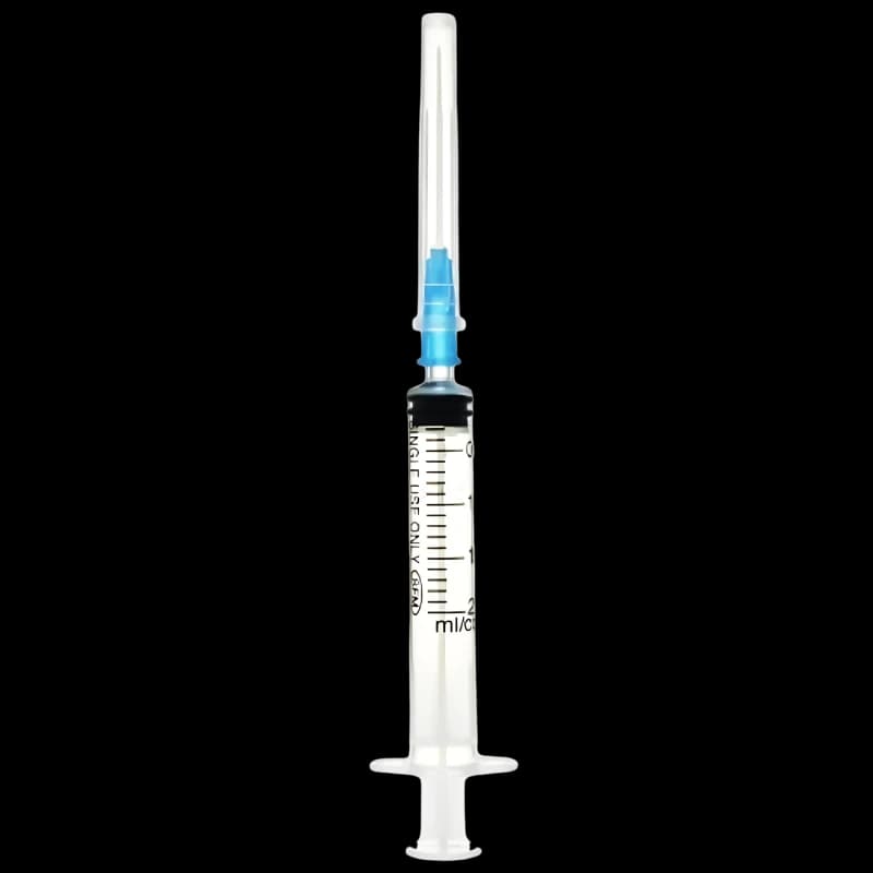 Шприц 2 мл 3-компонентный 23G x1 1/4 (0,6 x 30 мм) Medline