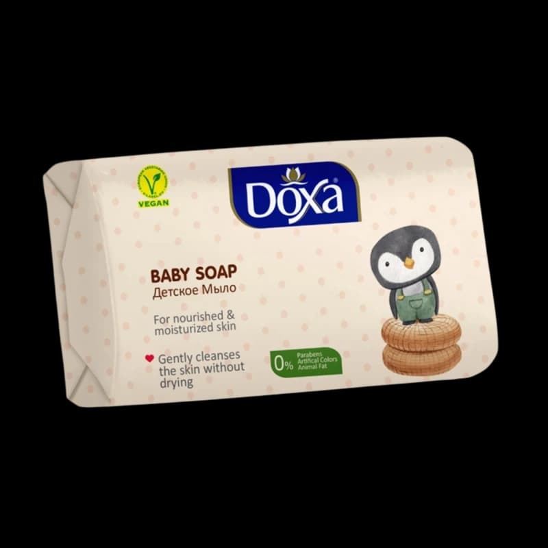 Детское мыло Солид Беби Докса Желтое Solid Baby Doxa Yellow, 90 г