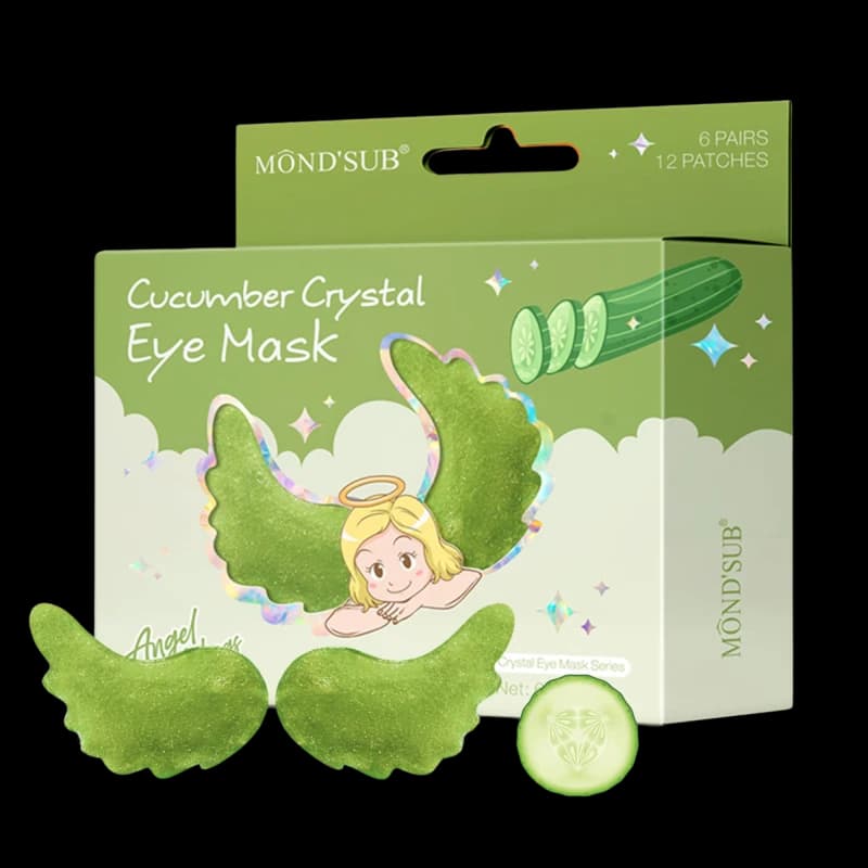 Mond'Sub Патчи для глаз c экстрактом огурца Cucumber Crystal Eye Mask 6 пар