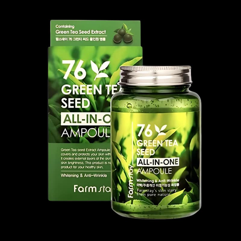 FARMSTAY Сыворотка для лица  76 Green Tea Seed All-In-One Ampoule 250 мл