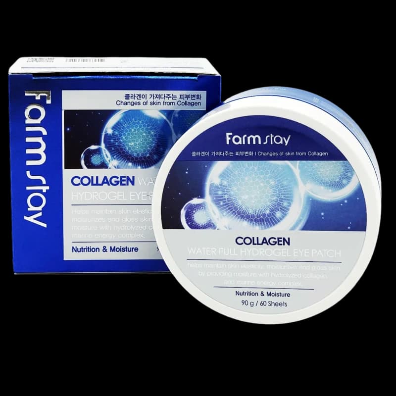 FARMSTAY  Патчи для глаз с коллагеном COLLAGEN WATER FULL HYDROGEL EYE PATCH 90g