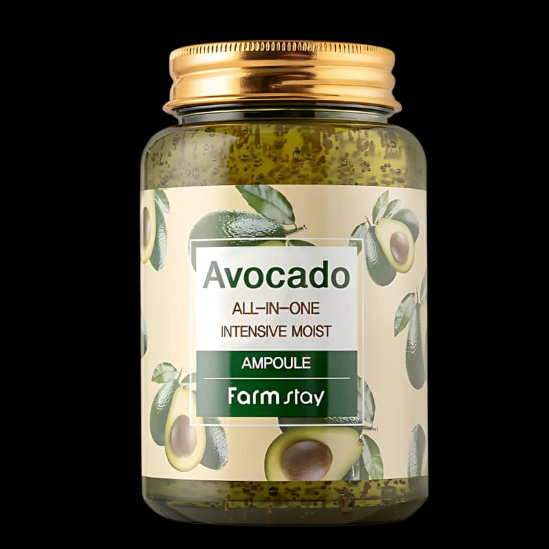 FARMSTAY Сыворотка с экстрактом авокадо AVOCADO ALL-IN-ONE INTENSIVE MOIST AMPOULE 250ml