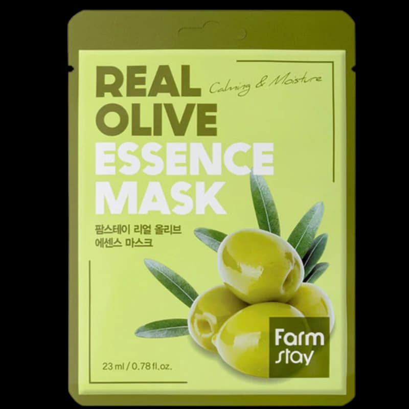 FARMSTAY Маска для лица с экстрактом оливы REAL OLIVE ESSENCE MASK 23ml