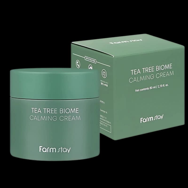 FARMSTAY Крем с экстрактом чайного дерева TEA TREE BIOME CALMING CREAM 80ml