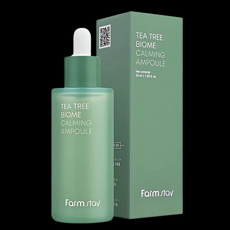 FARMSTAY Сыворотка с экстрактом чайного дерева TEA TREE BIOME CALMING AMPOULE 50ml