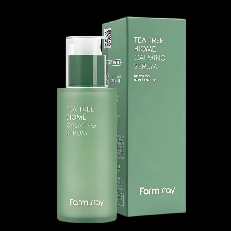 FARMSTAY Cыворотка с экстрактом чайного дерева  TEA TREE BIOME CALMING SERUM 50ml