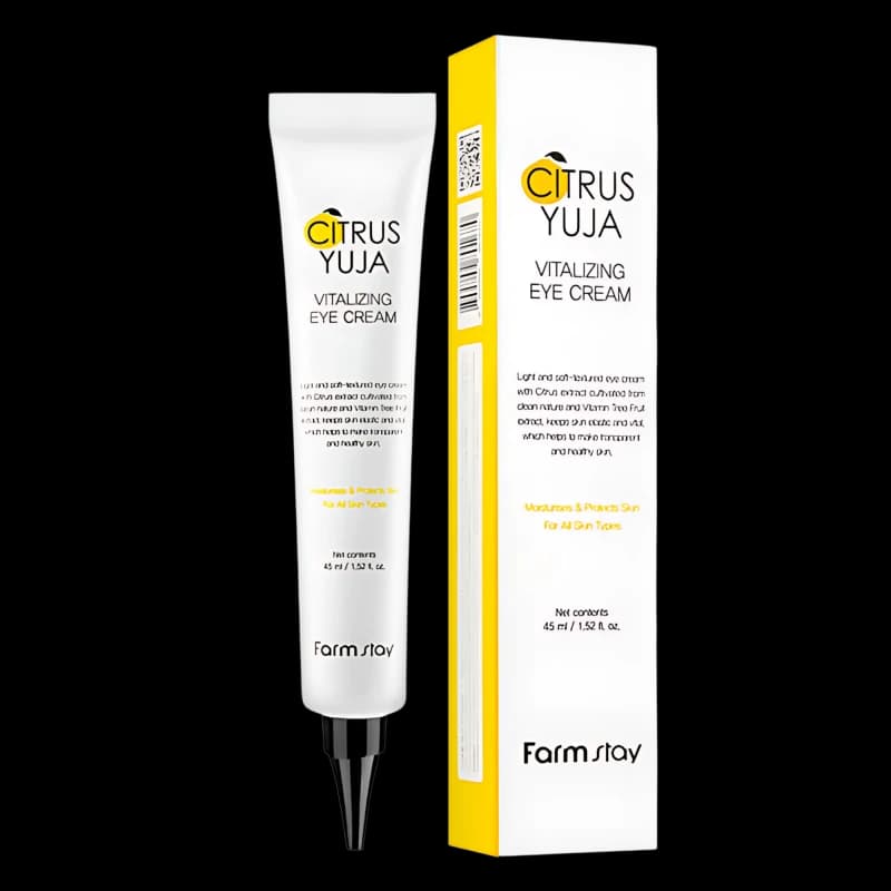FARMSTAY Крем для области вокруг глаз с экстрактом юдзу CITRUS YUJA VITALIZING EYE CREAM 45ml