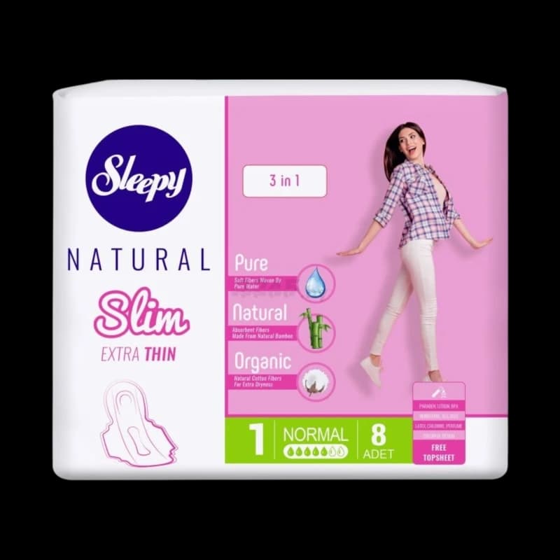 Прокладки Sleepy Natural Slim Extra Thin N8