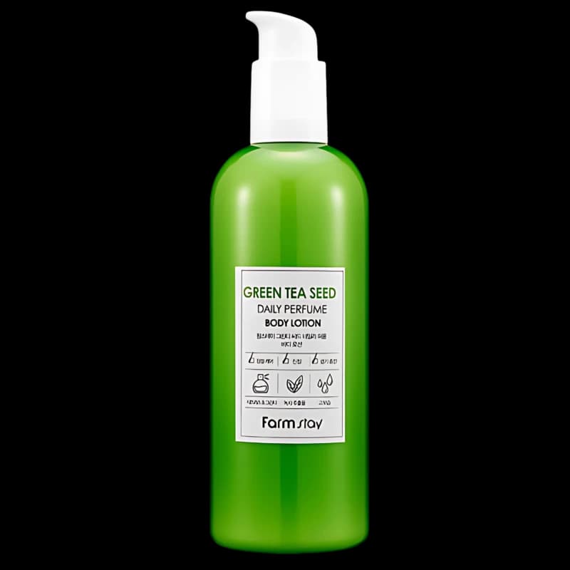 FARMSTAY Лосьон для тела с зеленым чаем GREEN TAE SEED DAILY PERFUME BODY LOTION 330ml