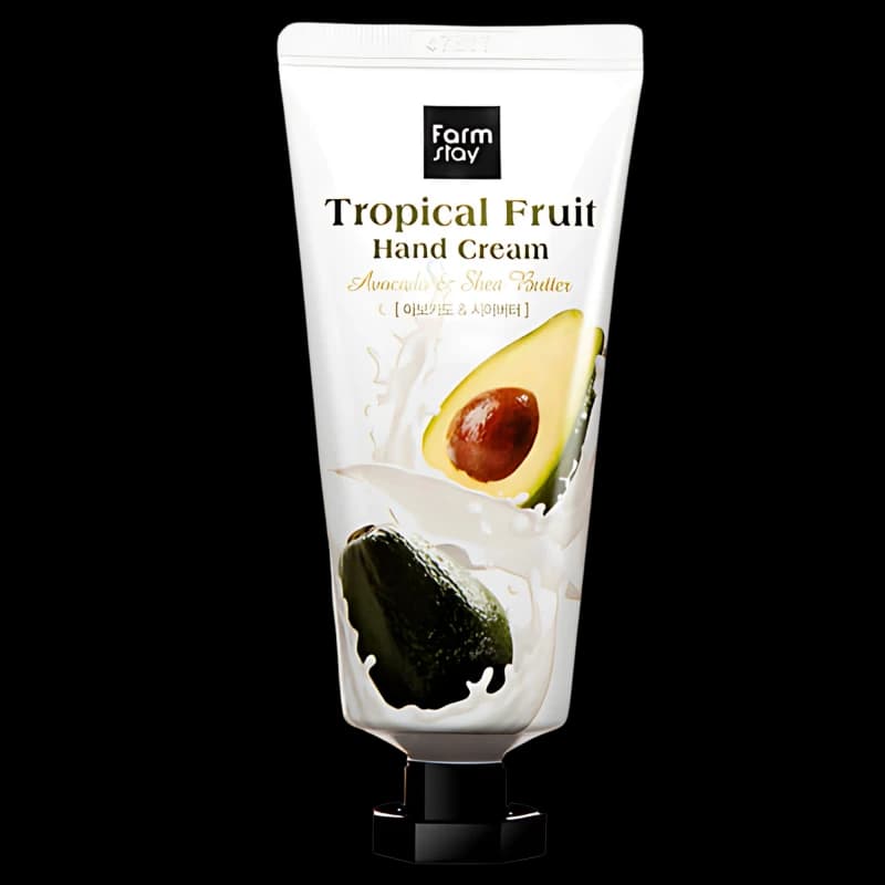 FARMSTAY Крем для рук ROPICAL FRUIT HAND CREAM AVOCADO & SHEA BUTTER 50ml