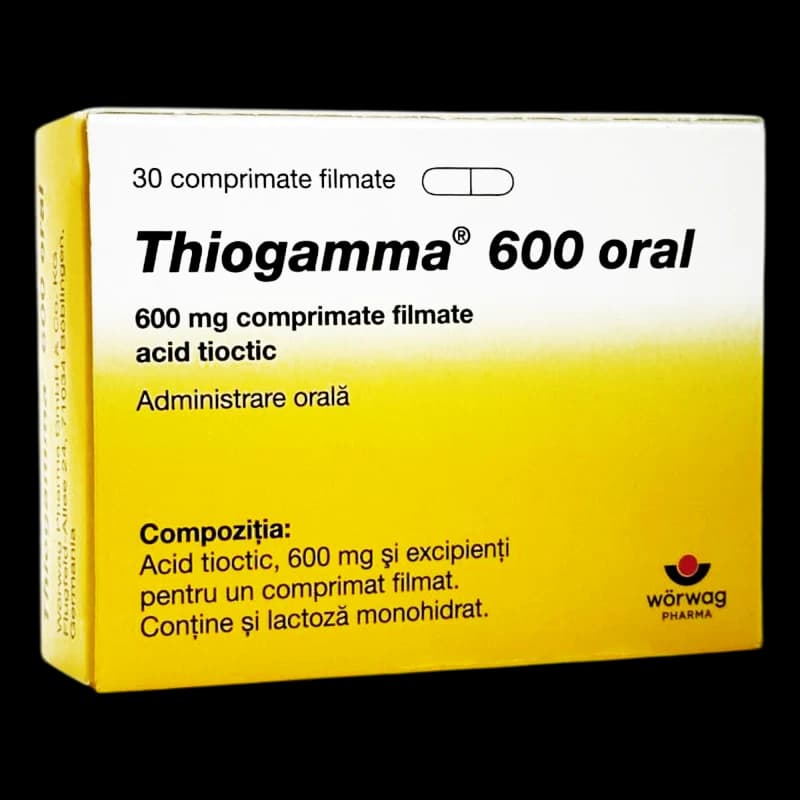 Thiogamma 600 oral comp. film. 600 mg N10x3