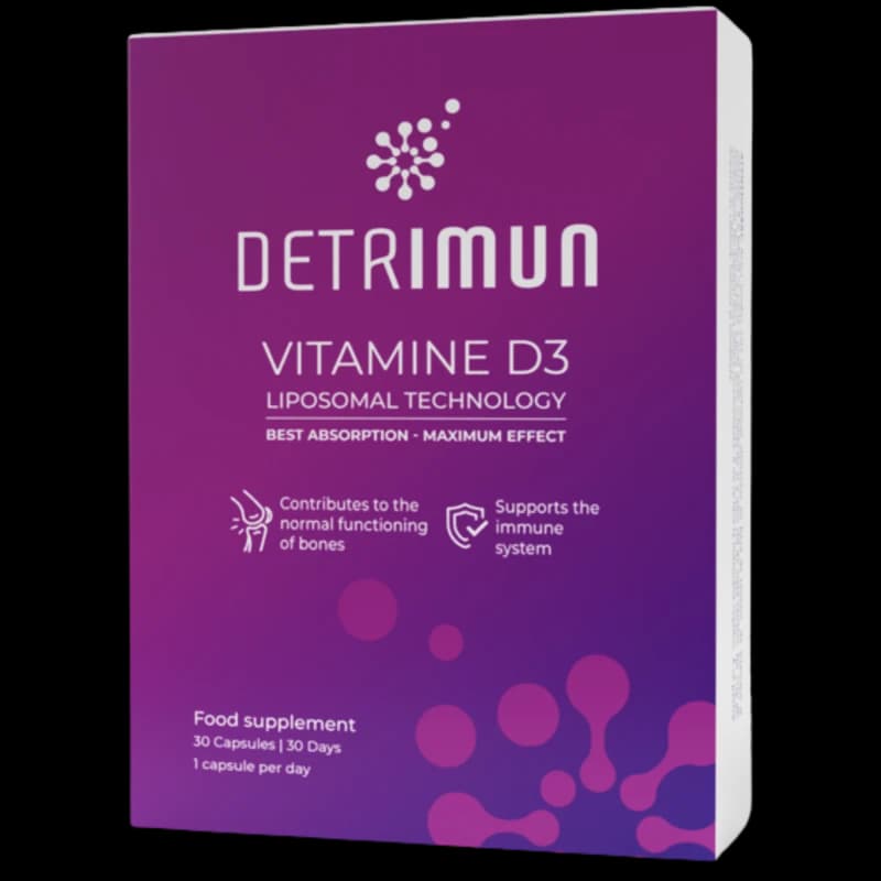 DETRIMUN Витамин D3 Липозомальный капс. N15x2