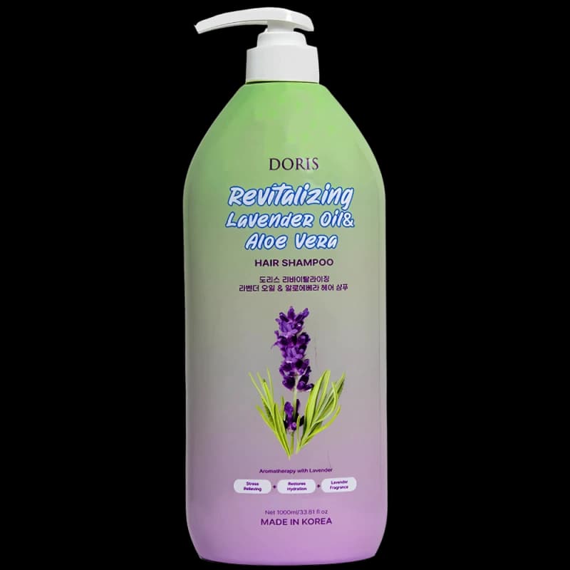 Doris Шампунь Revitalizing Lavender Oil&Aloe Vera Hair Shampoo 1000 ml