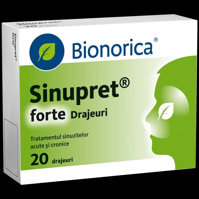Синупрет Форте, драже, N20