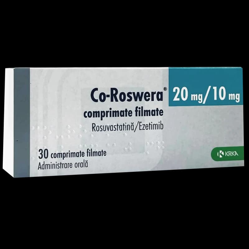 Co-Roswera comprimate filmate 20 mg/10 mg N10x3