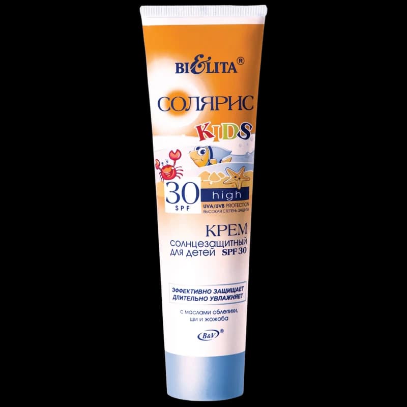 Детский солнцезащитный крем SPF 30 100 мл