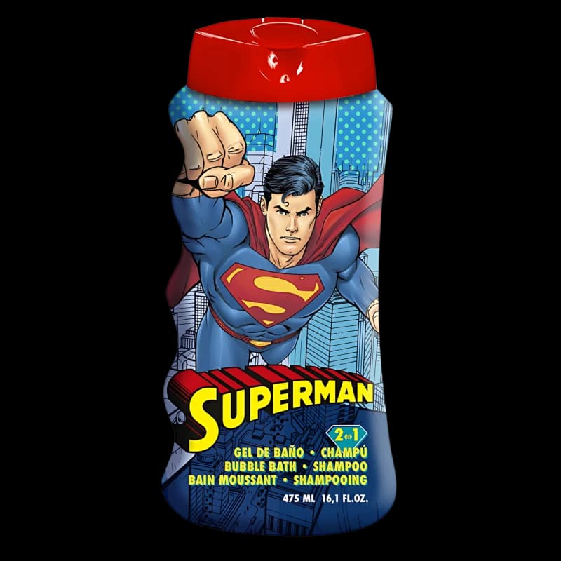 Lorenay Superman Пена для ванны&Шампунь Bubble Bath & Shampoo 475 мл