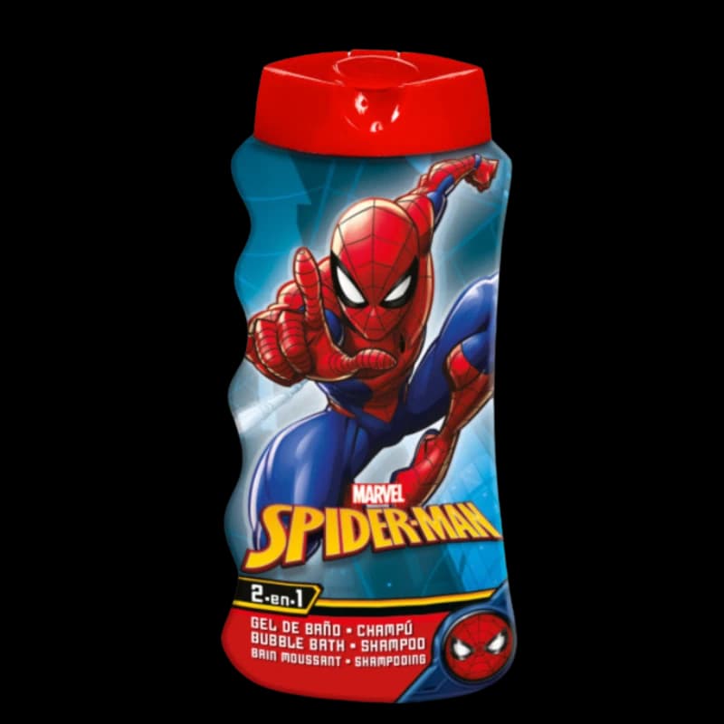 Lorenay Spider-man Пена для ванны и шампунь Bubblebath&Shampoo 475 мл