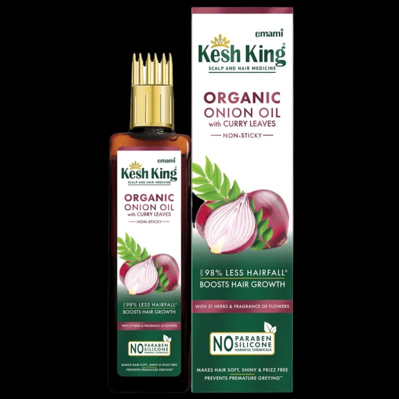 Emami Kesh King Масло с луком и карри Oil with Curry Leaves 100 мл