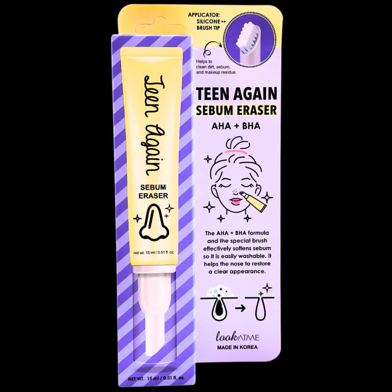 LookAtMe Очищающее средство для лица с кислотами TEEN AGAIN SEBUM ERASER 15 мл