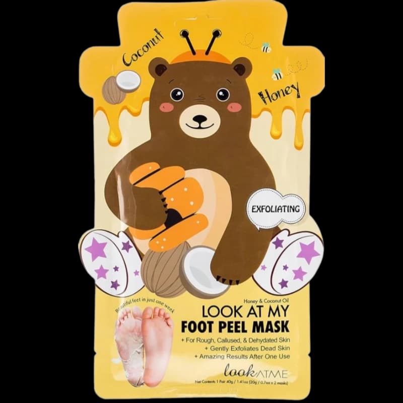 LookAtMe Пилинг-носочки Foot Peel Mask(Bear) 40мл