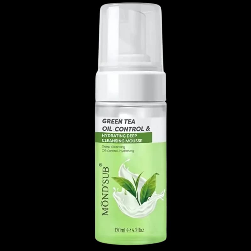 Mond'Sub Очищающий мусс Green Tea Oil-control&Hydrating Deep Cleansing Mousse 120мл