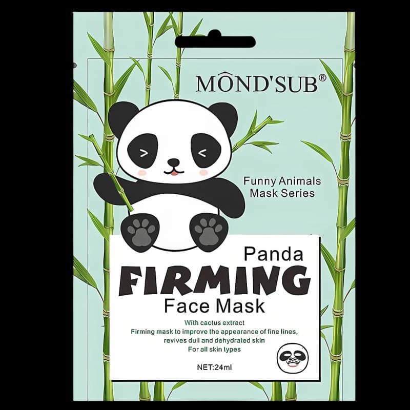 Mond'Sub Маска для лица с эффектом лифтинга Panda Firming Face Mask 24мл