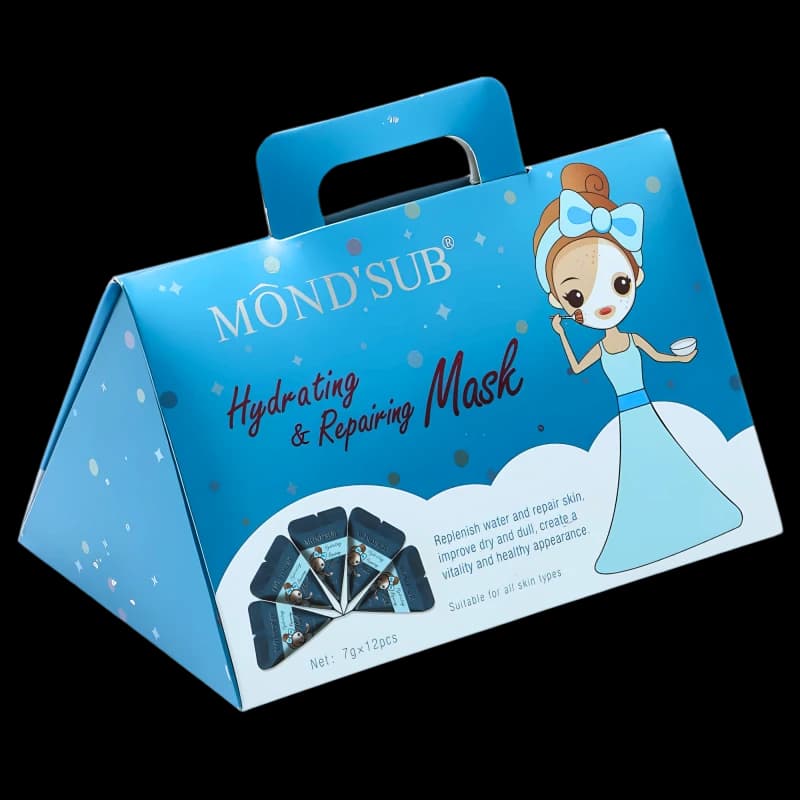 Mond'Sub Маска для лица увлажняющая Hydrating and Repairing Mask 7г*12buc