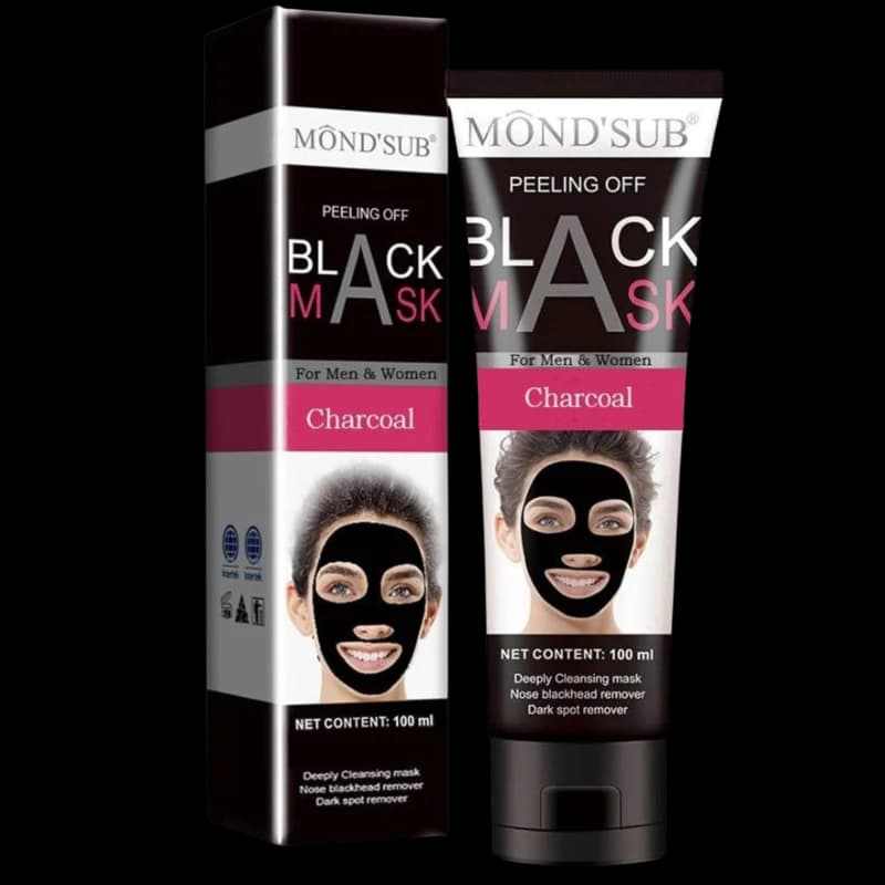 Mond'Sub Маска-пилинг для лица Black peel off Mask(Sp+En) 100мл