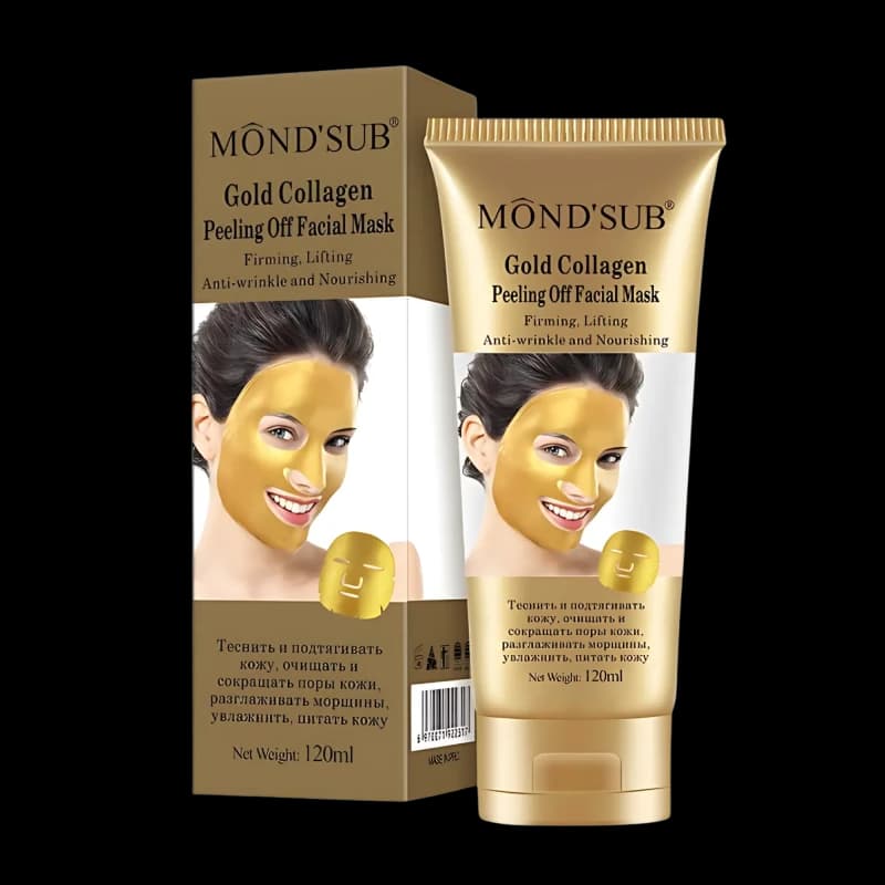 Mond'Sub Маска-пилинг для лица  Gold Collagen Peeling Off Facial Mask(Sp+En) 120мл