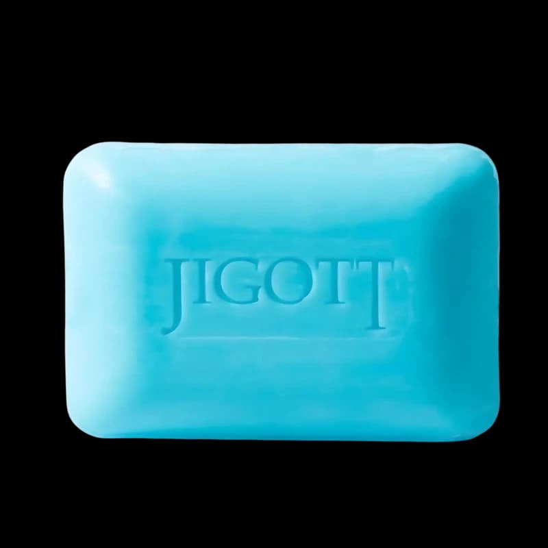 Jigott Мыло с экстрактом черники Blueberry Peeling Soap 150g