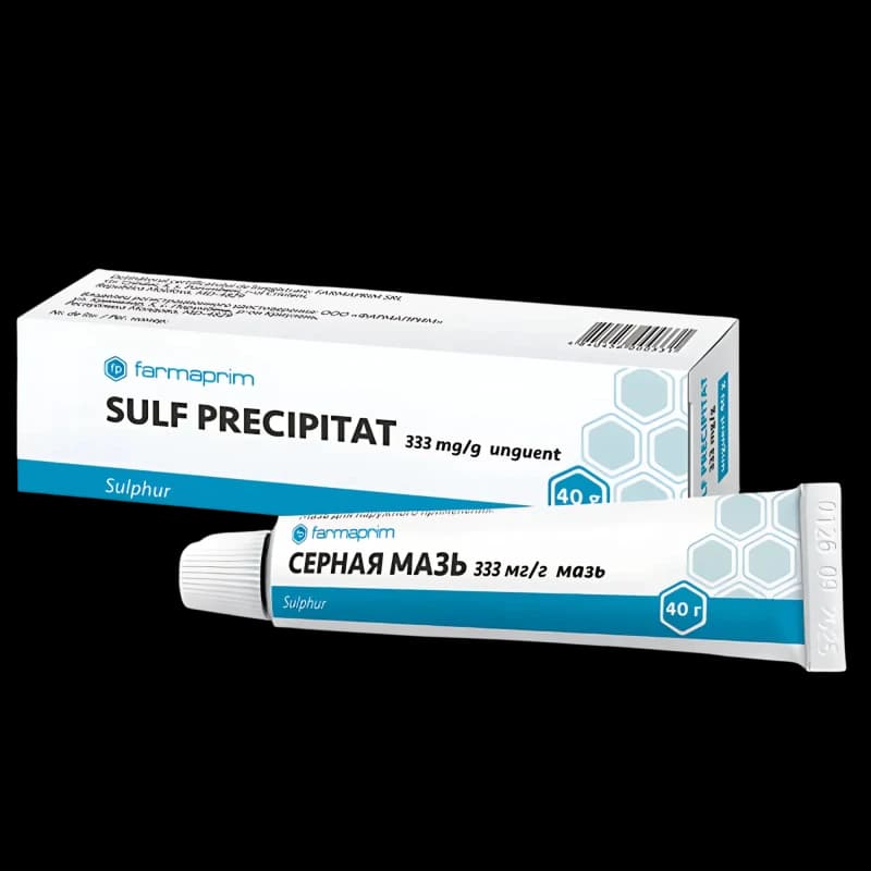 Серная мазь 33,3% 40 г N1