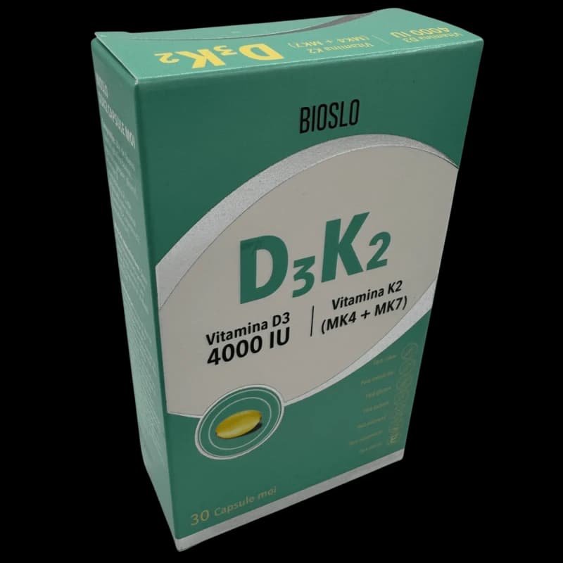 Биосло D3K2 4000 МЕ капсулы мягкие N15x2
