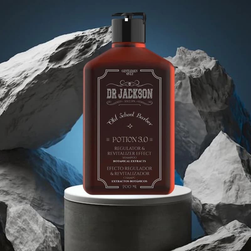 Восстанавливающий шампунь для мужчин DR JACKSON Potion 3.0: простая формула силы
