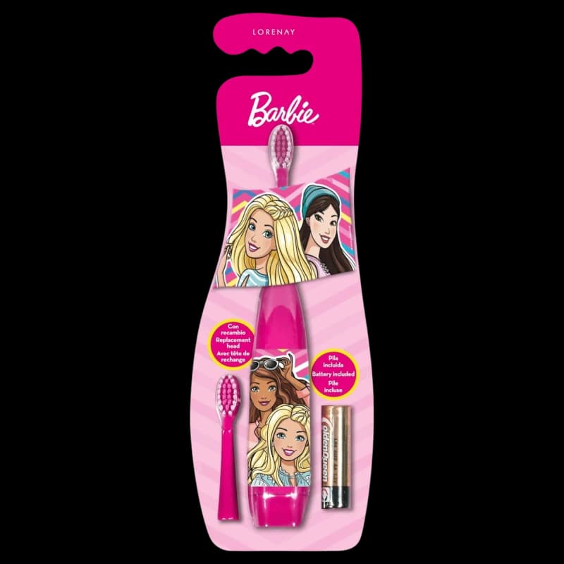 LORENAY Barbie Электрическая зубная щетка Electric Toothbrush with Replacement Head & Battery